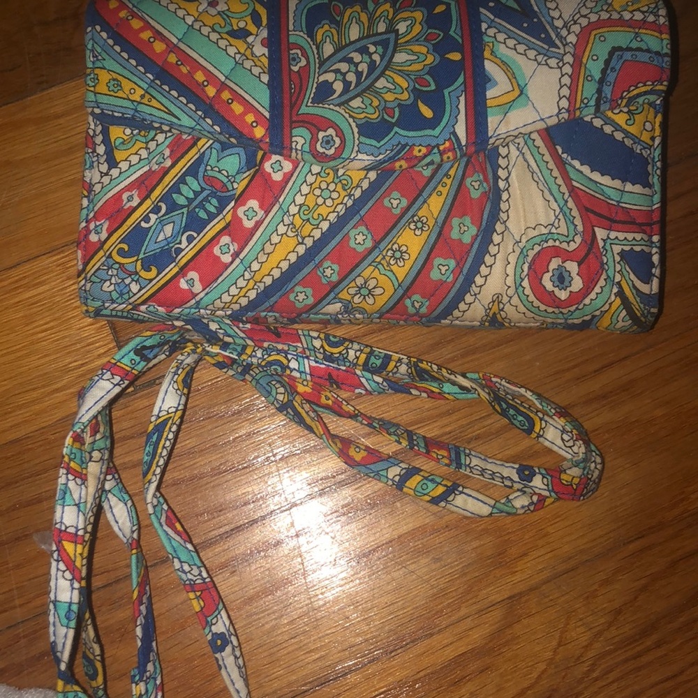 Vera Bradley Wallet with (optional) Strap